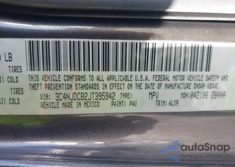 2018 Jeep Compass Limited 4X4 from USA, damaged, VIN 3C4NJDCB2JT395942